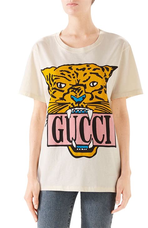 gucci tiger sequin shirt replica|gucci t shirt real.